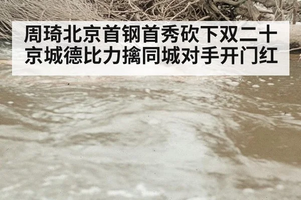 周琦北京首钢首秀砍下双二十 京城德比力擒同城对手开门红